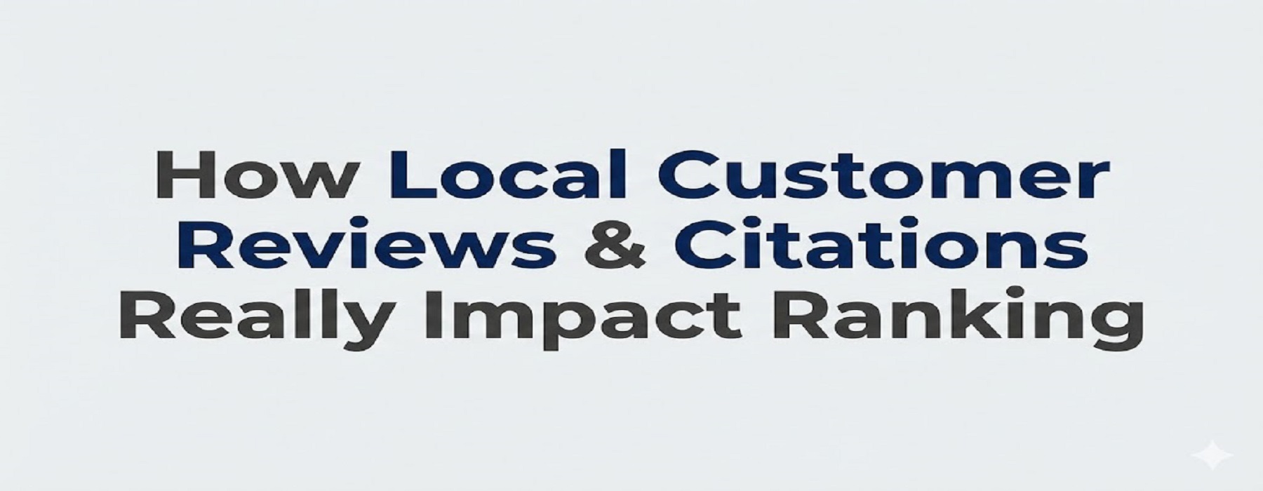 Local Customer Reviews