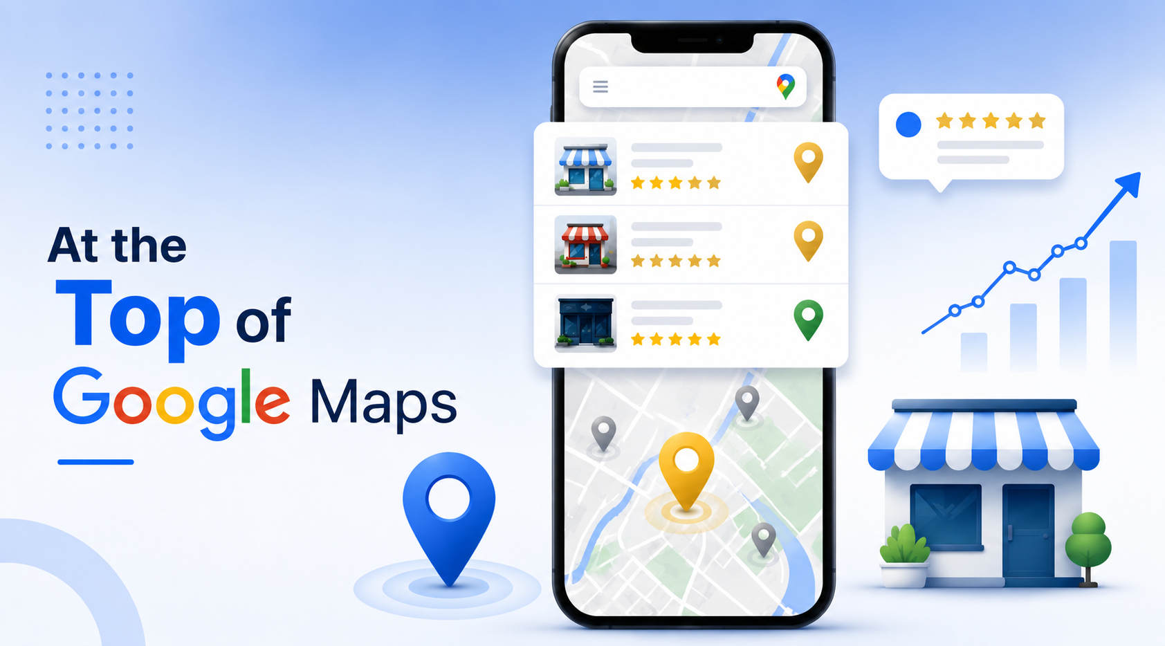 Get Top Ranking in Google Maps