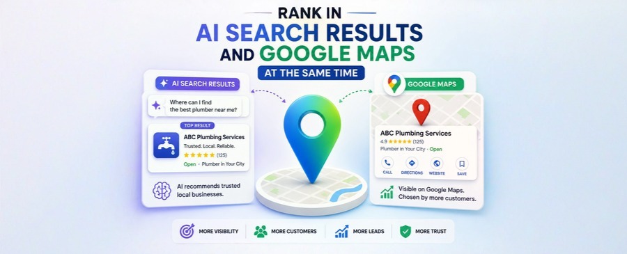 Rank in AI Search Results and Google Maps