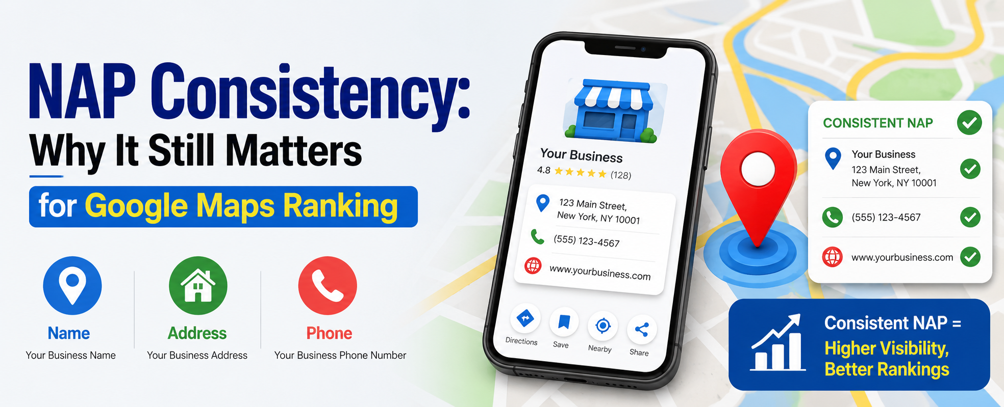 Why NAP Consistency Matters for Google Maps Ranking